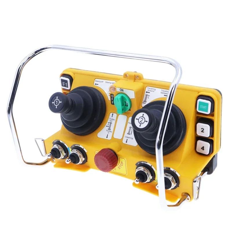 

Professional Customizable 12V Tower Crane Radio Remote Control Automatic 433MHz Waterproof Joystick Wireless Remote Controller