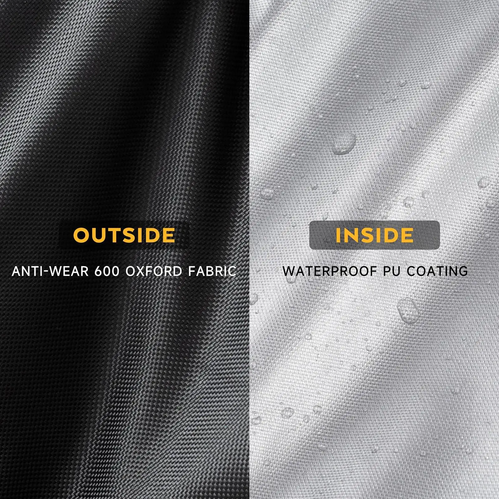 BBQ Cover Waterproof Heavy Duty BBQ Guard Portable Anti-Uv Charcoal Grill Cover For Beach Kitchen Bar Backyard Party Outside