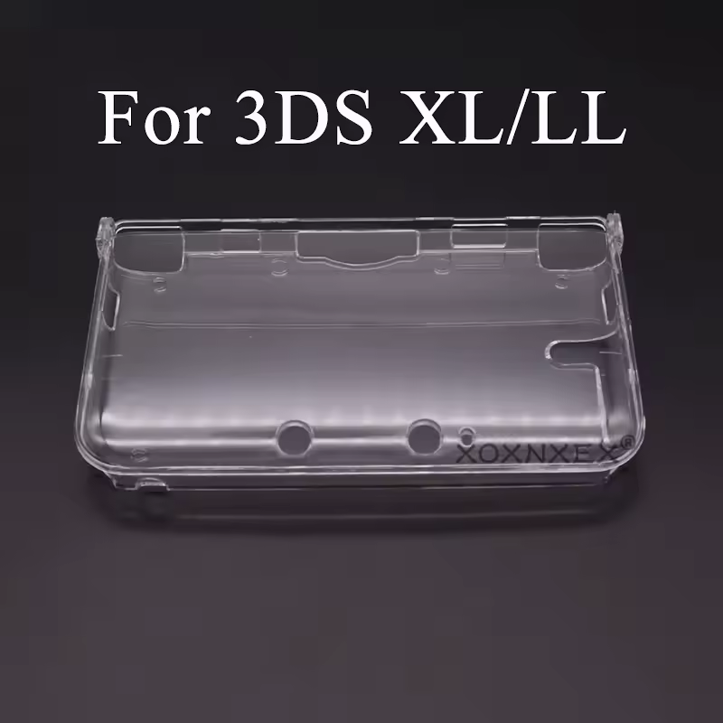 1 pièces en plastique clair cristal protection coque rigide housse de protection pour 2DS NDSL DSI NDSi XL 3DS XL nouvelle Console 3DS XL LL