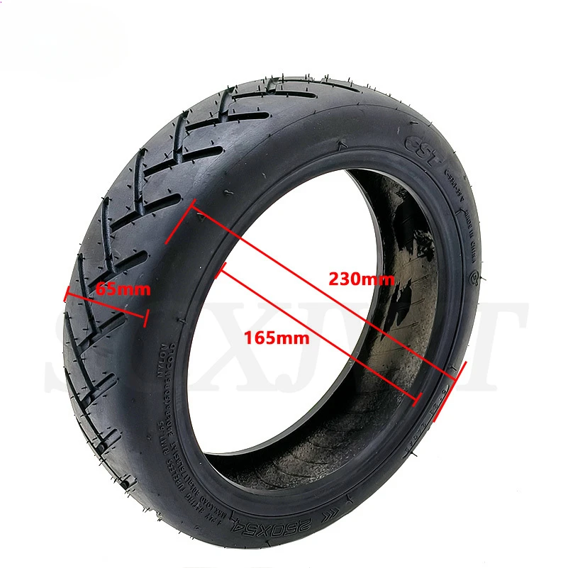 10 Inch CST 250x54 Tubeless Tyre for NIU KQi2 PRO Electric Scooter Special Vacuum Tire Replace Accessories