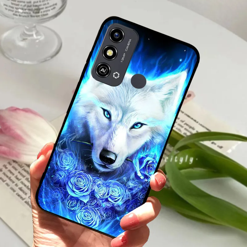 For ZTE Blade A53 Case Soft silicone TPU Back Cover For ZTE Blade A53 Phone Cases A 53 BladeA53 2023 Coque Shockproof Fundas