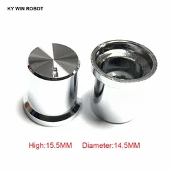 10PCS Rotary Encoder Knobs Volume Control Knobs Potentiometer 6mm Shaft Knob 15.5x14.5mm IC Electronic components for Arduino