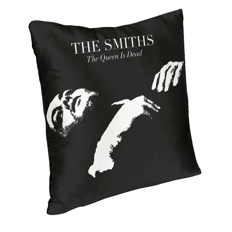 Smiths Indie Rock Band Throw Pillow Case Home Decoration Queen Is Dead Modern Cushion Cover Soft Pillowcase