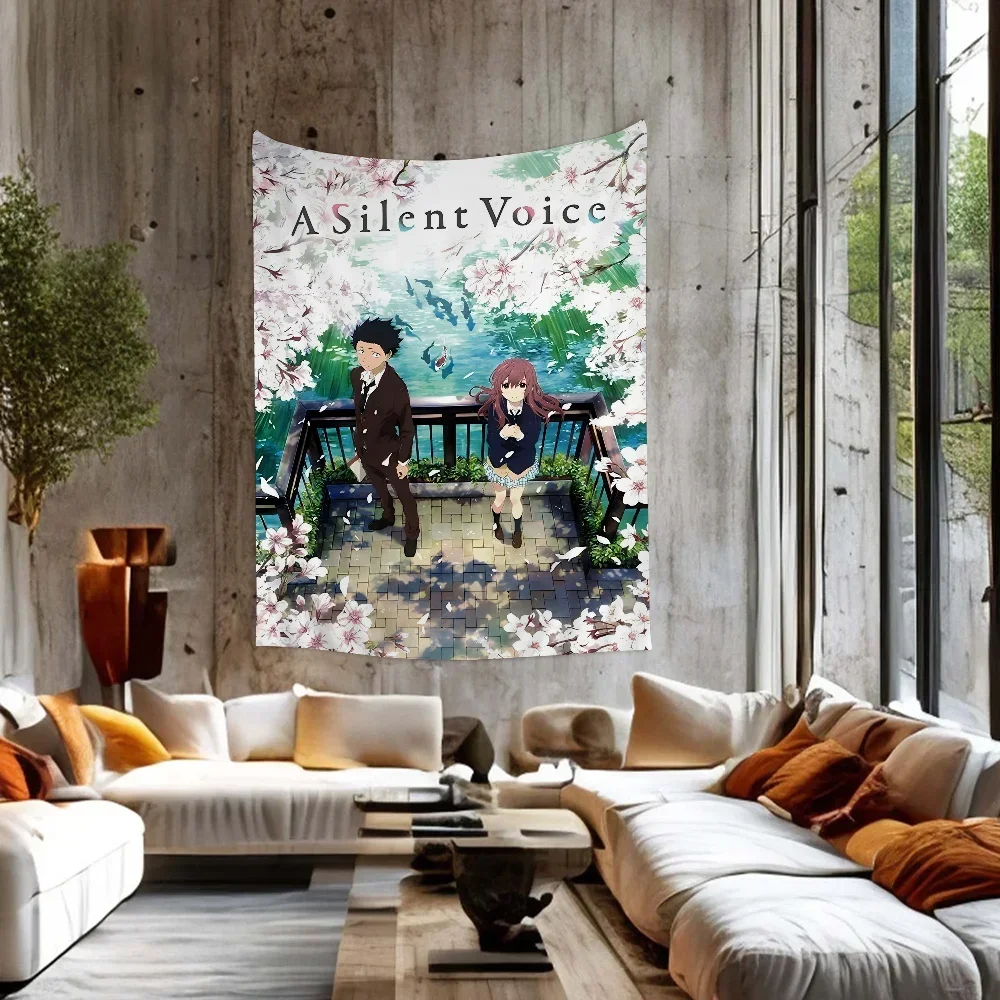 

A Silent Voice Anime Hanging Bohemian Tapestry Bohemian Wall Tapestries Mandala Cheap Hippie Wall Hanging