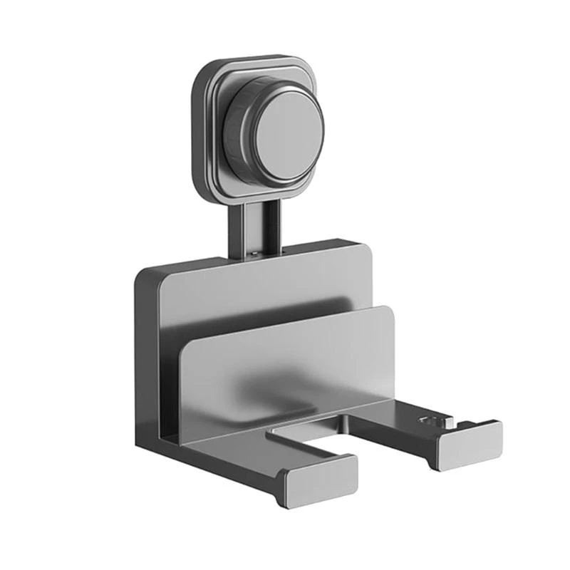 

Wall Mounted Hair Dryer Storage Shelf Cable Organizers ABS Durable Design Rack