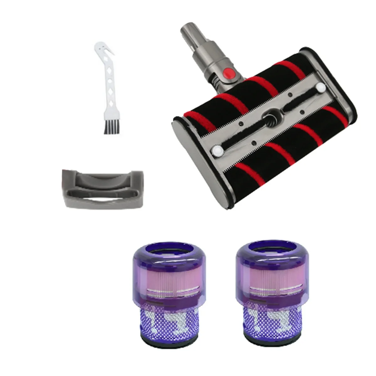 فريد من نوعه لاستبدال مكنسة الروبوت Omni-Glide SV19، استبدال أجزاء منظف الرأس الدوارة الناعمة