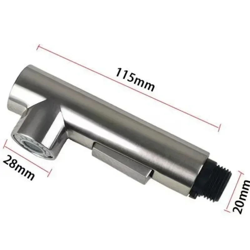 Küche Pull Out Wasserhahn Sprayer Düse Sprayer ABS Langlebig Wasser Sparen Dusche Spray Kopf Badezimmer Becken Waschbecken Wasserhahn Ersatz