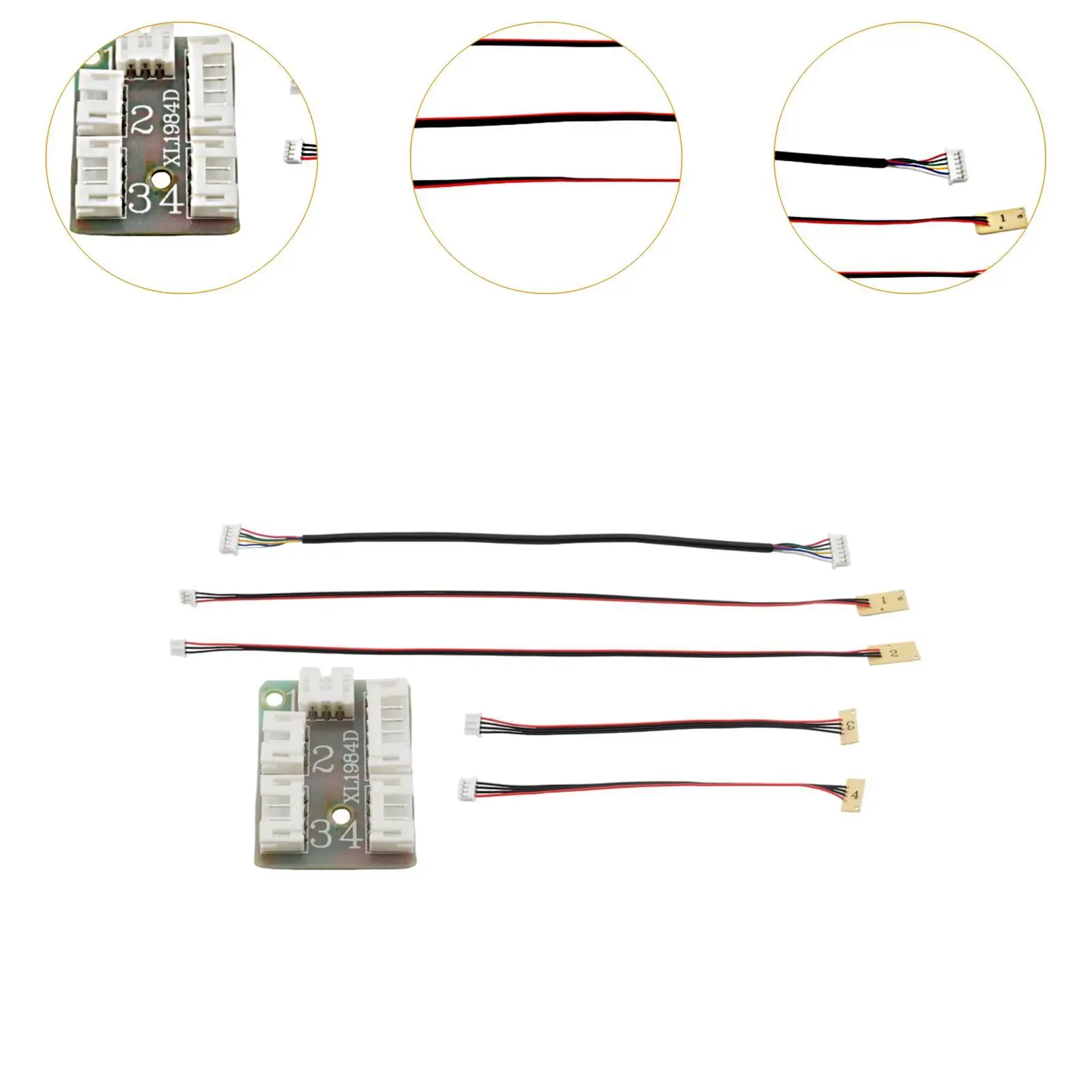 RC Car Linkage Light DIY LED Headlamp Strip RC Car Parts for MN78 MN82 MN99S Crawler Truck 1 12 Accessories