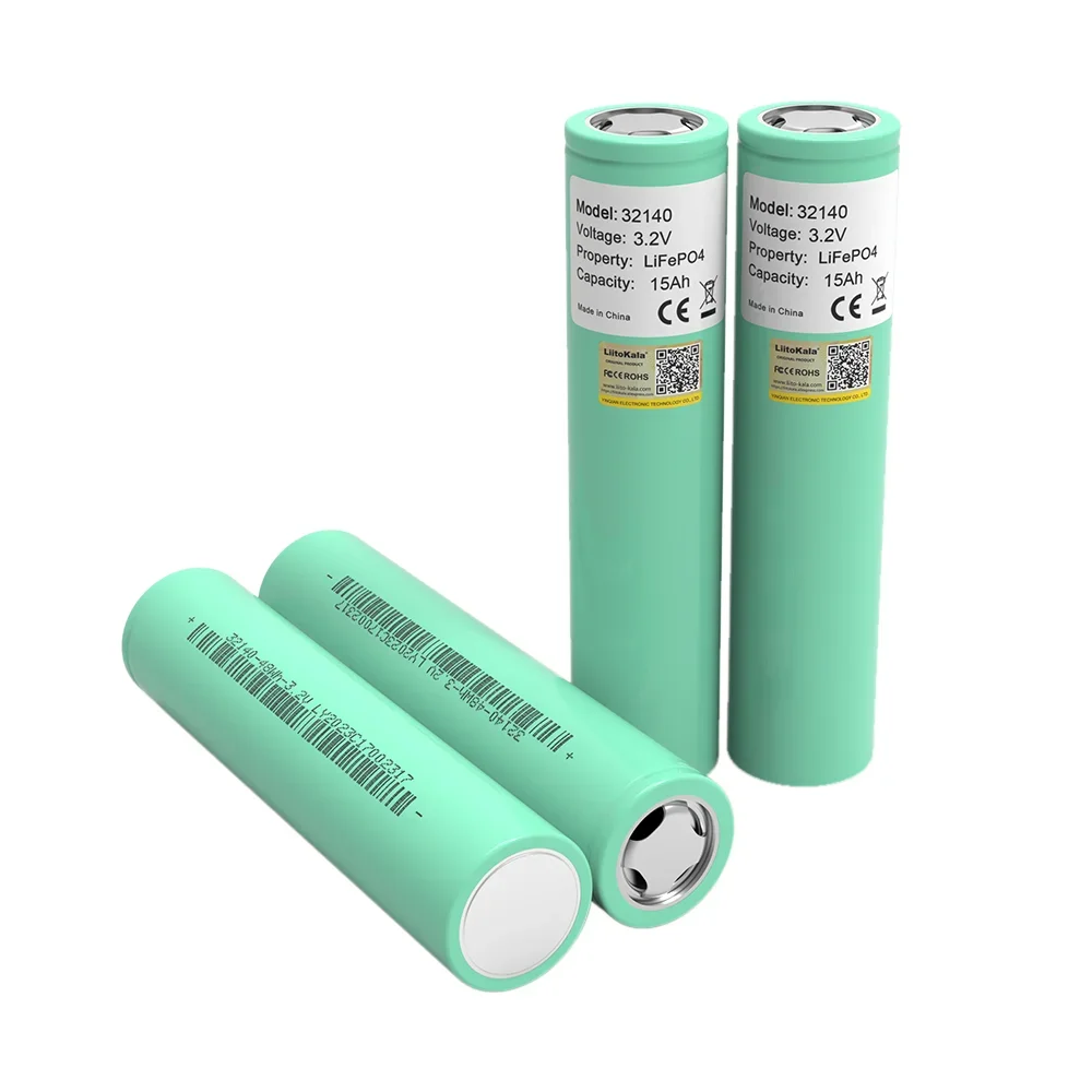 5ชิ้น liitokala 3.2V LiFePO4ก้อนแบตเตอรี่15Ah 32140 DIY 4S 12V 24V อินเวอร์เตอร์ไฟฟ้ายานพาหนะเดินทางแบตเตอรี่ตั้งแคมป์เกรด A