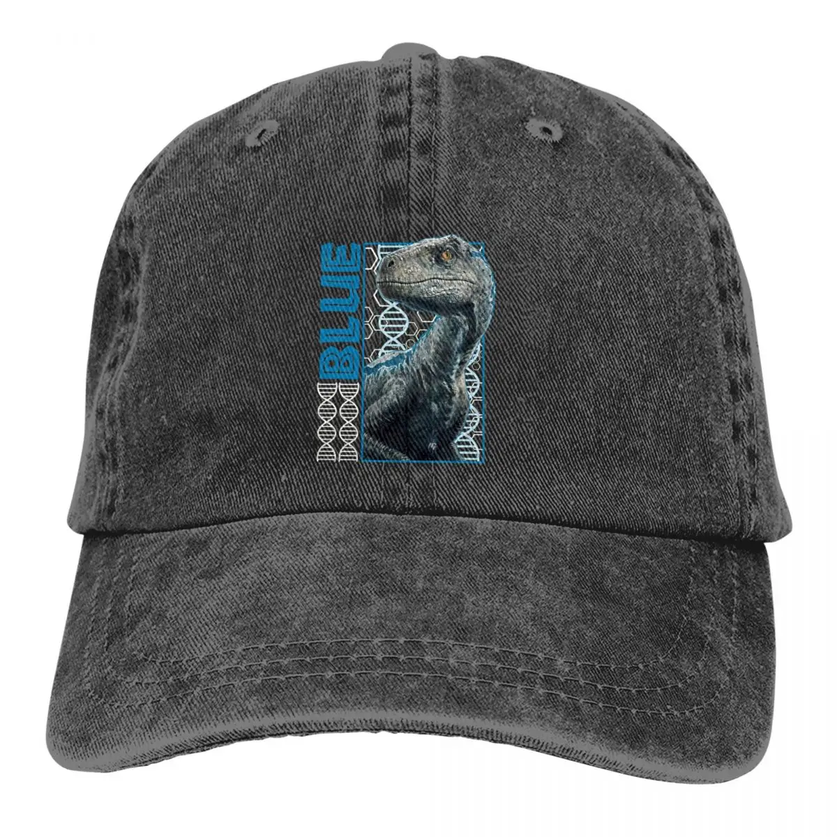 Washed Men's Baseball Cap Jurassic World Trucker Snapback Caps Dad Hat Jurassic Park Film Golf Hats