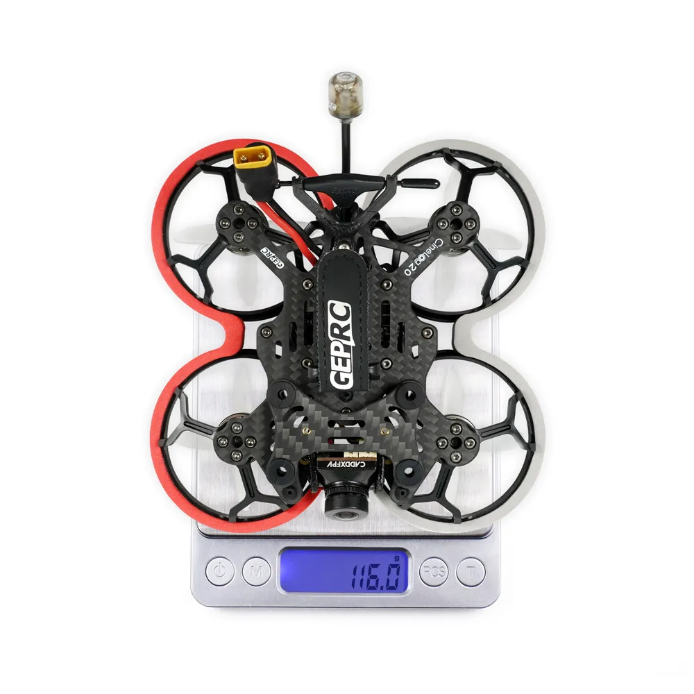 4S analogowy Geprc Cinelog20 F411 35A AIO 2 Cal wewnętrzny dron wyścigowy Cinewhoop FPV z kamerą 5.8G 600mW VTX Caddx Ratel2 1200TVL