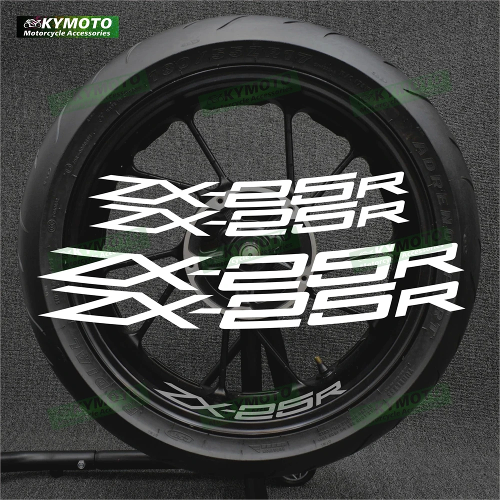 

For Kawasaki ZX-25R ZX25R 17 inch Motorcycle Wheel Decal Rim Decoration Print Fairing Body Racing Profile Arc Sticker