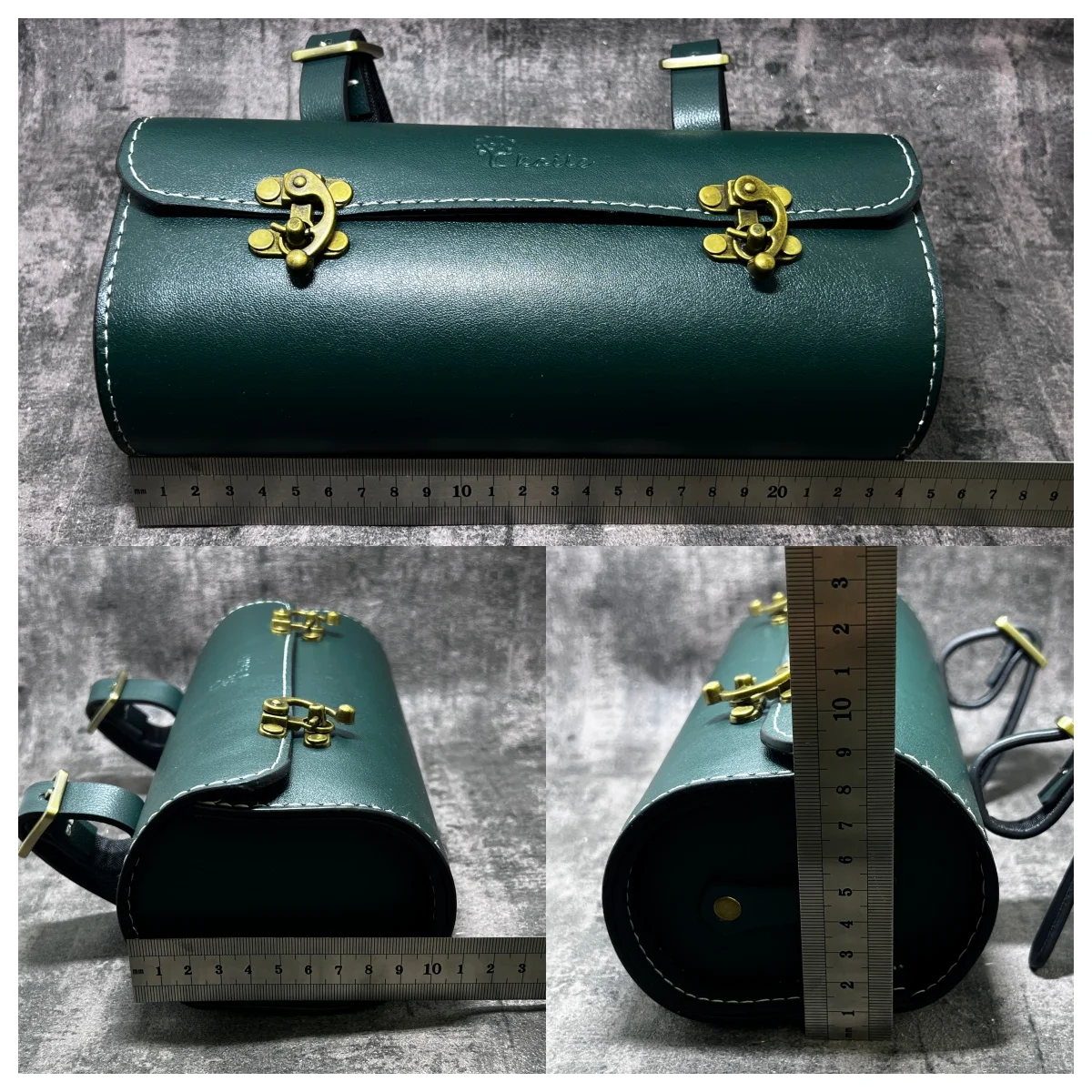 FREE Retro Bike Transom Beam Bag Handlebar Front Mountain Bicycle Tail Bag Hang Back Pu Mater Multiple Styles Q1093