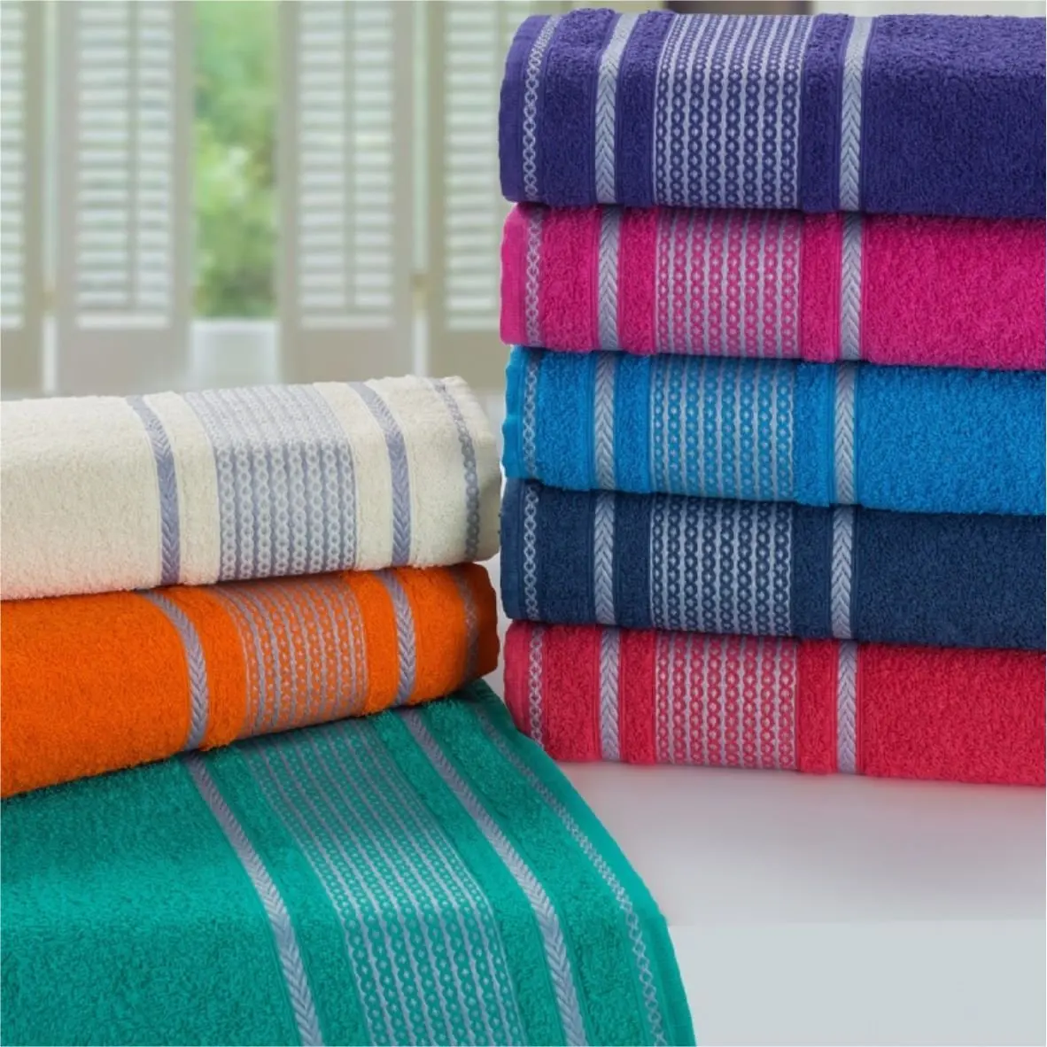 Plush Bath Towel 400 g/m²-Athens Emerald Green