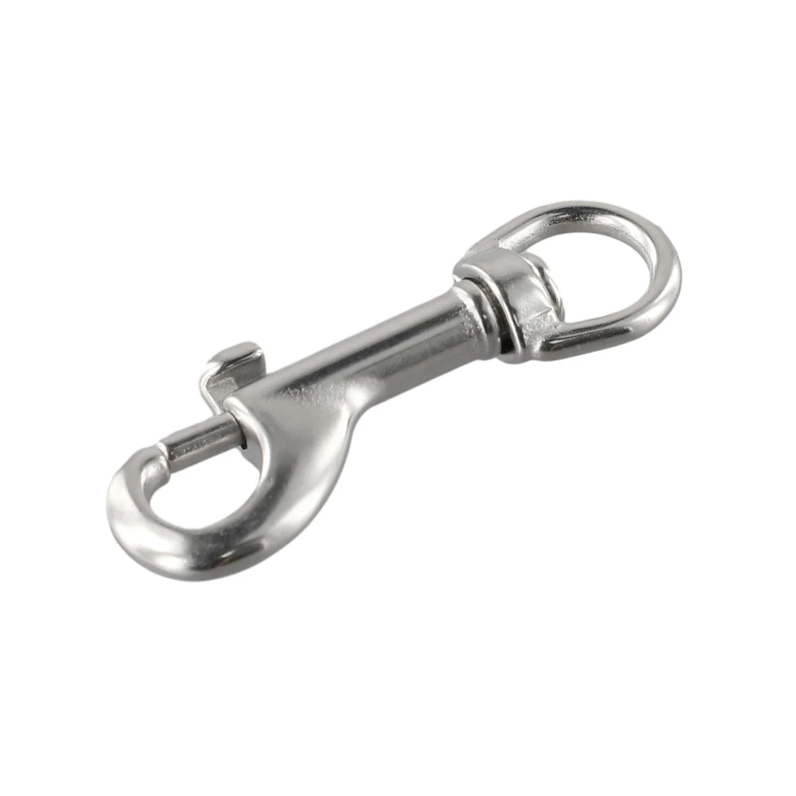 Diving Buckle Diving Hook Scuba Diving Bolt Silver 1pc 70/80/90/100/120mm Double Ended Bolt Dual End Bolt Buckle