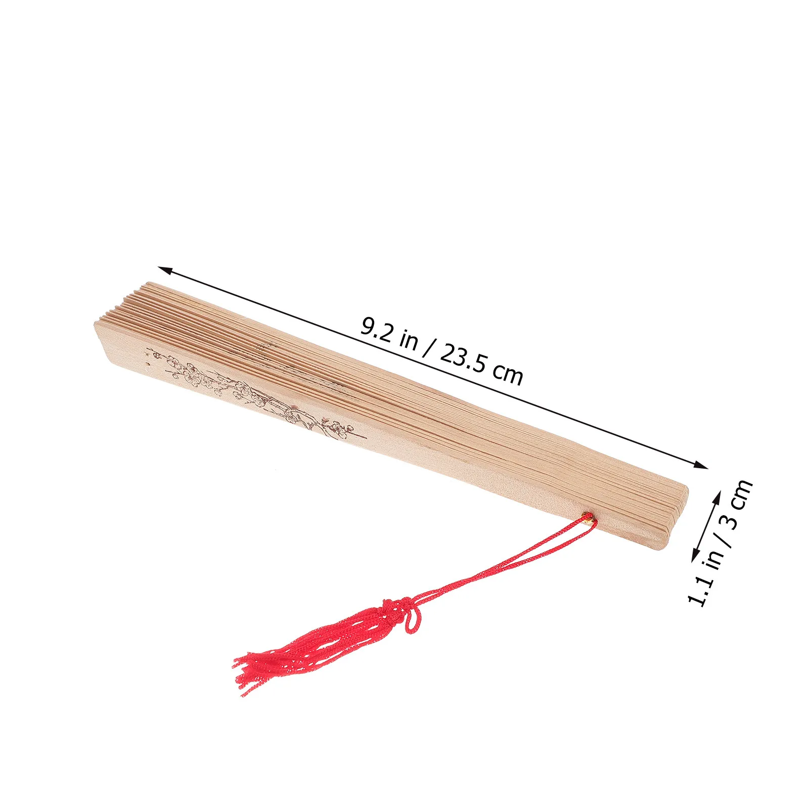 Sandal Wood Foldable Fan Hollow Design Elegant Ancient Fan Classic Vintage Hand Held Fans Foldable for Performance Stage Show