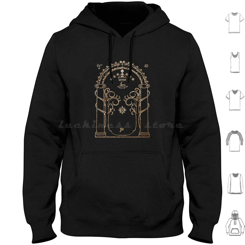 

Толстовки Gates Of Moria с длинным рукавом Tolkien Gandalf Fantasy Frodo Middle Earth Jrr Tolkien Bilbo Aragorn Ring Dragon