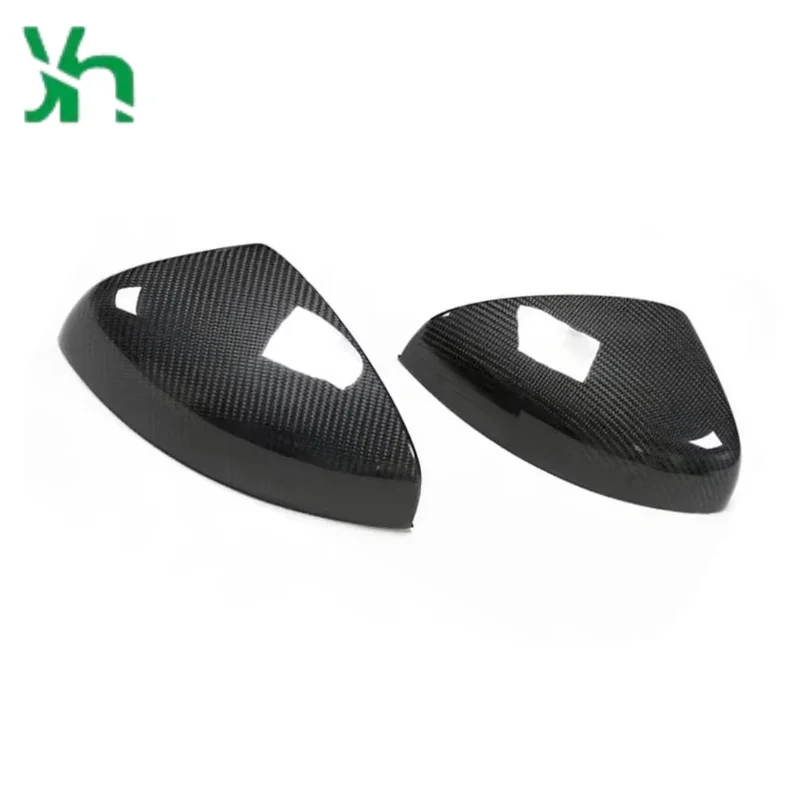 مناسبة لأودي R8(2016-)TT (2015-) TTS (2016-)TTRS (2016-) غطاء مرآة من ألياف الكربون الجافة لاستبدال غطاء مرآة الرؤية الخلفية #1