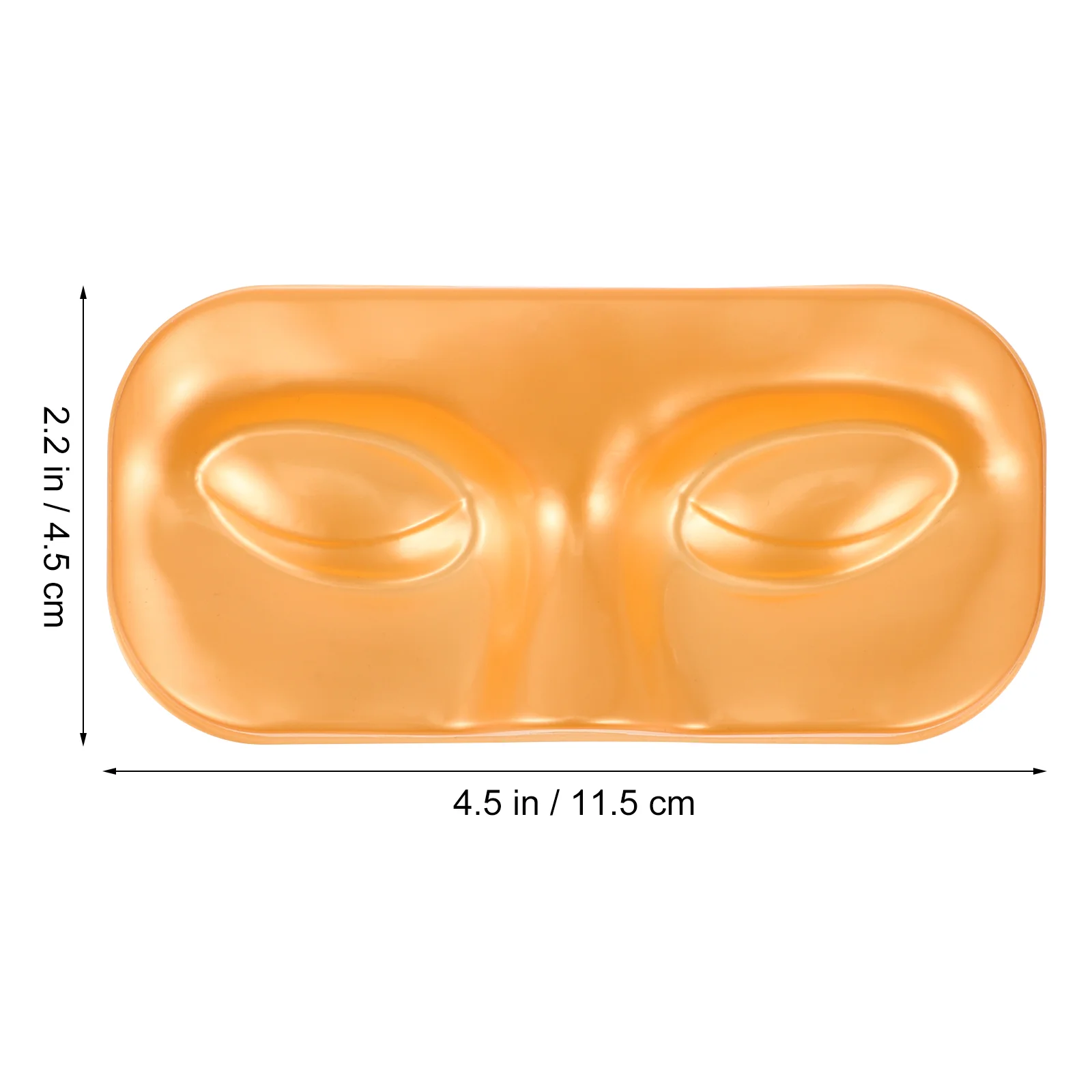 Plateaux de support d'affichage en PVC pour faux cils, support de visage, fournitures de cils, 12 pièces