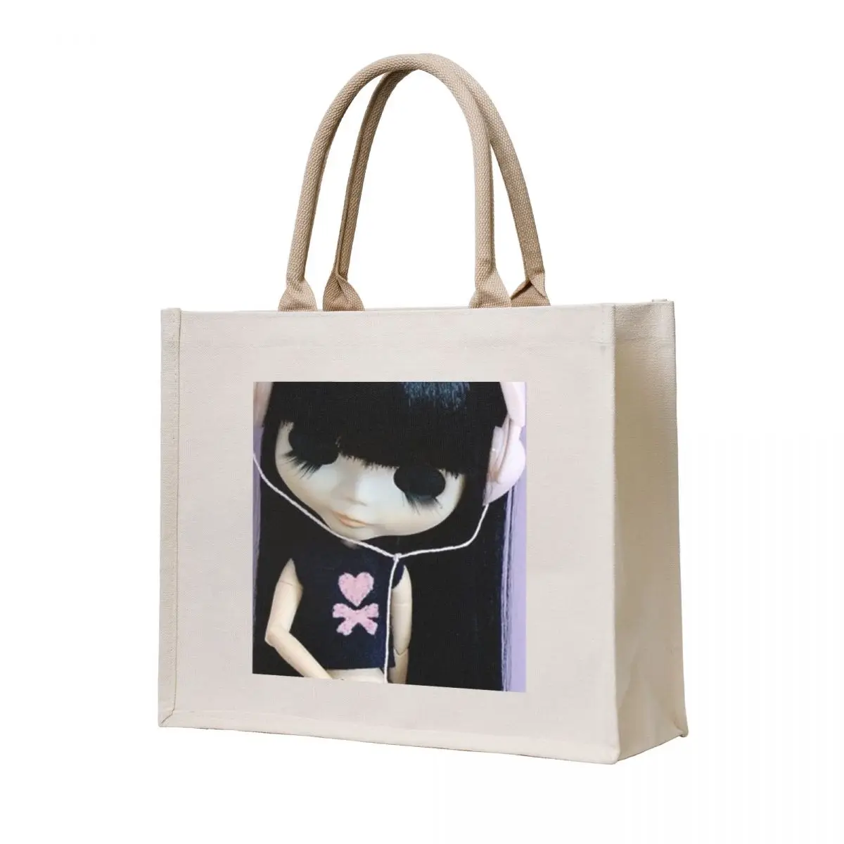 

Music Blythe doll Tote Bag tote bag women canvas tote reusable shopping bag
