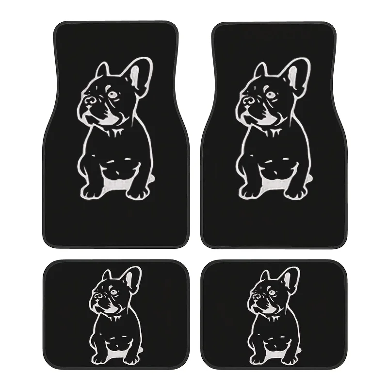Exquisite Pattern Car Mat Set, Trendy And Versatile, Fit Various Vehicles, Accessory Highlighting Owner's Unique Taste