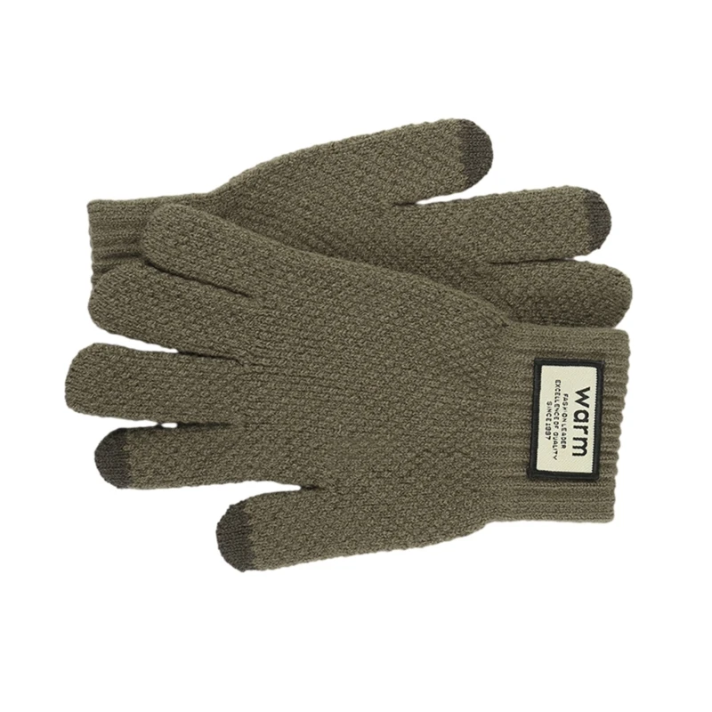 Windproof Cycling Gloves Winter Full Finger Mitten Thicken Warm Christmas Touchable Screen Gloves for Friend Families