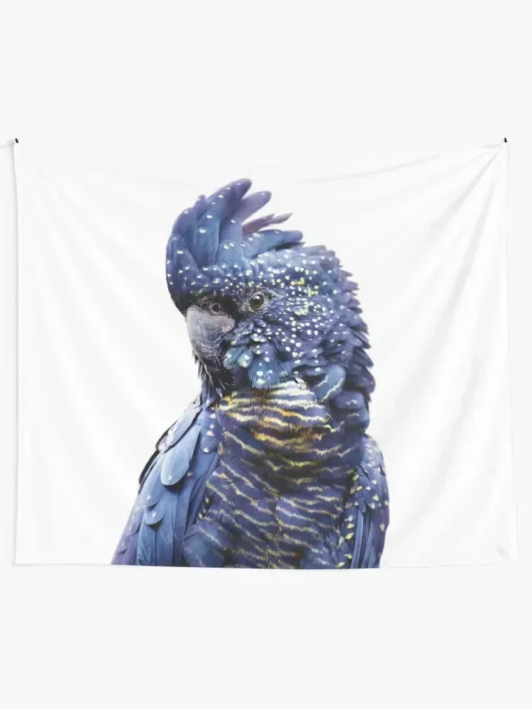 Black Cockatoo Tapestry Home Decorations Aesthetic Funny Tapestry