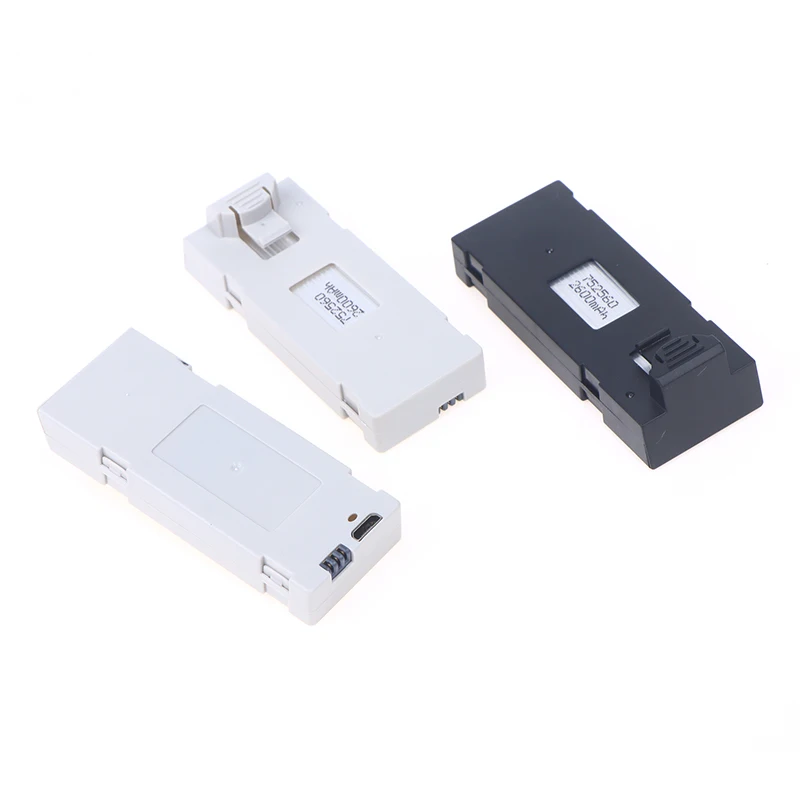 Bateria litowa 3.7V 1800mAh 2600mAh RC Drone o duลผej pojemnoลci do wymiany baterii litowej E88/E99/E525 Mini Drone