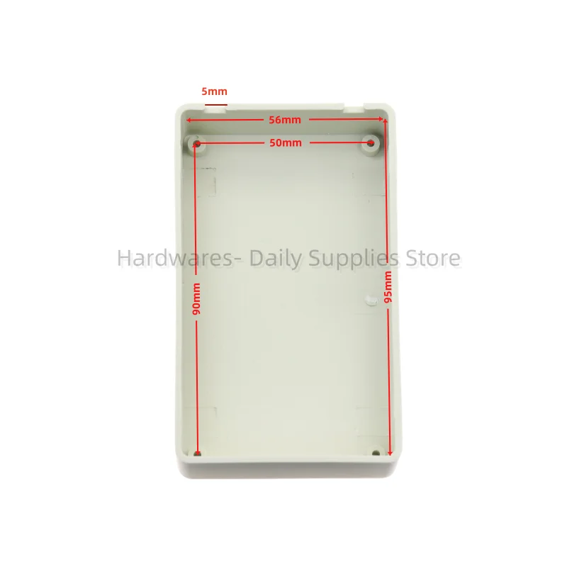 1pcs 100x60x25mm ABS Plastic Waterproof Cover Electronic Project Instrument Enclosure DIY Box Case Junction Boxes Housing image 3