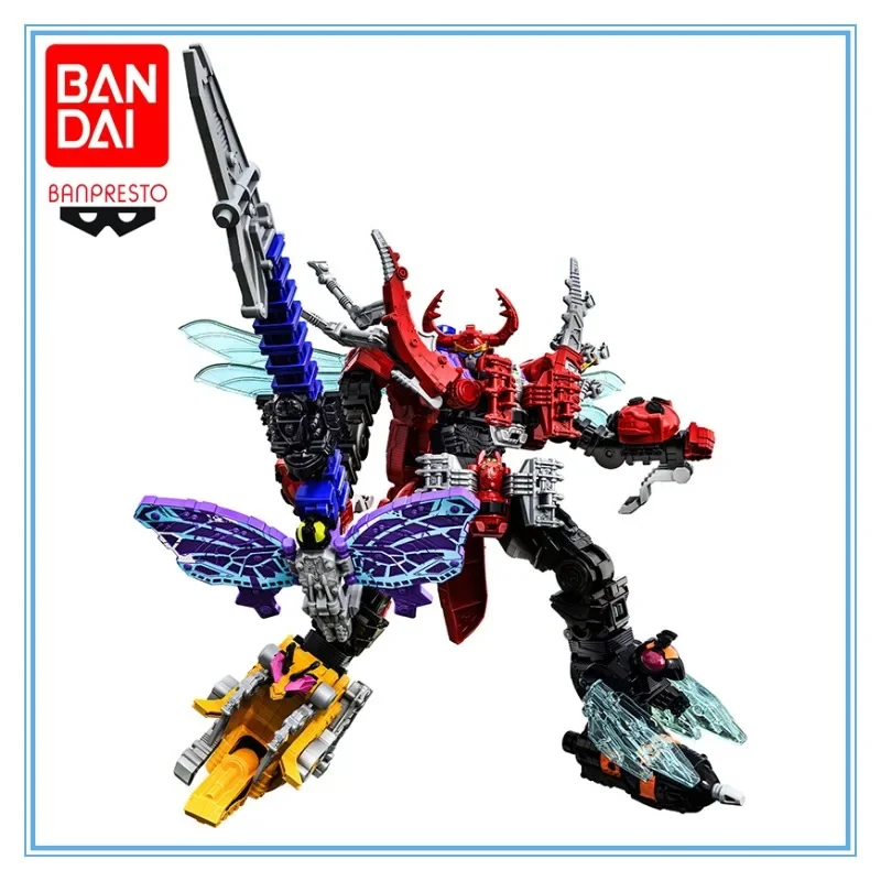 

В наличии BANDAI оригинальные Аниме фигурки Oyama Sentai King - Ojai DX KingOhger Ver. ПВХ 27 см Фигурки героев коллекционная игрушка