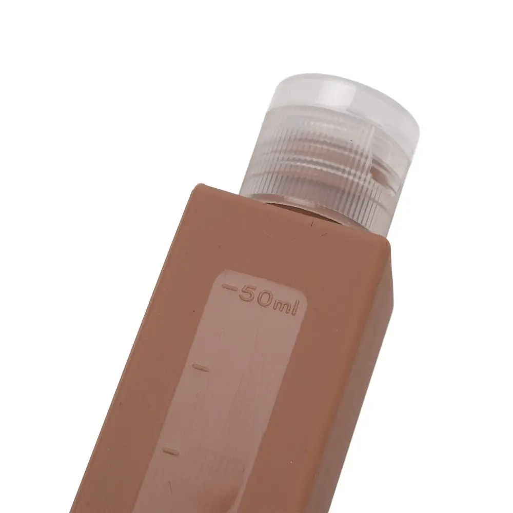 

4 in 1 Travel Bottle for Toiletries Silicone Refillable Travel Container Lightweight Portable Squeeze Bottle Toiletry Liquids