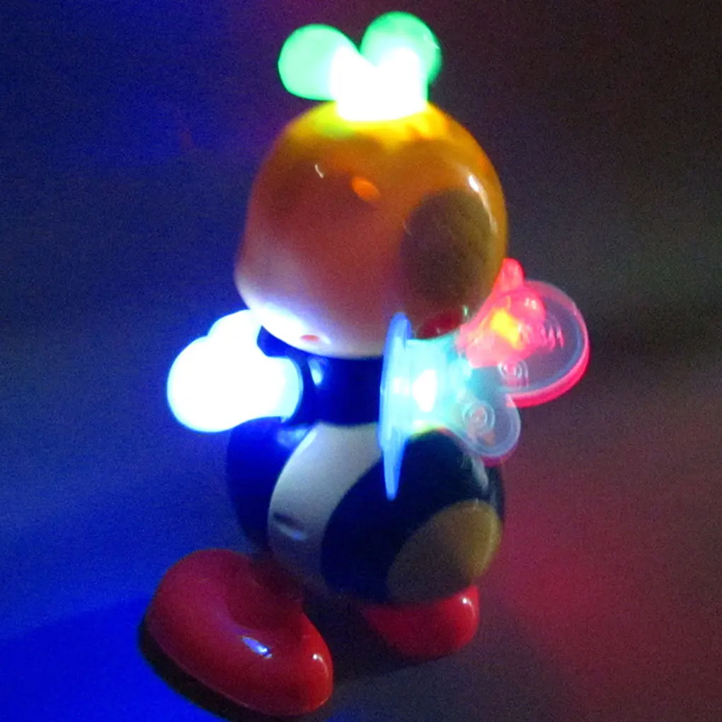 Electric Bee Childrens Toy Dancing To Rhythm Of Music Glowing Head And Hands Whether Outdoors Or