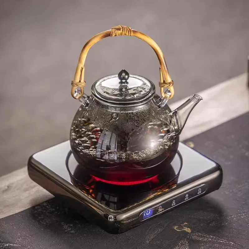 

Touch Miss Glass Pot Tea Set New Cerc Stove Home Use High Temperature Resistant Health Brewing Water Boiler