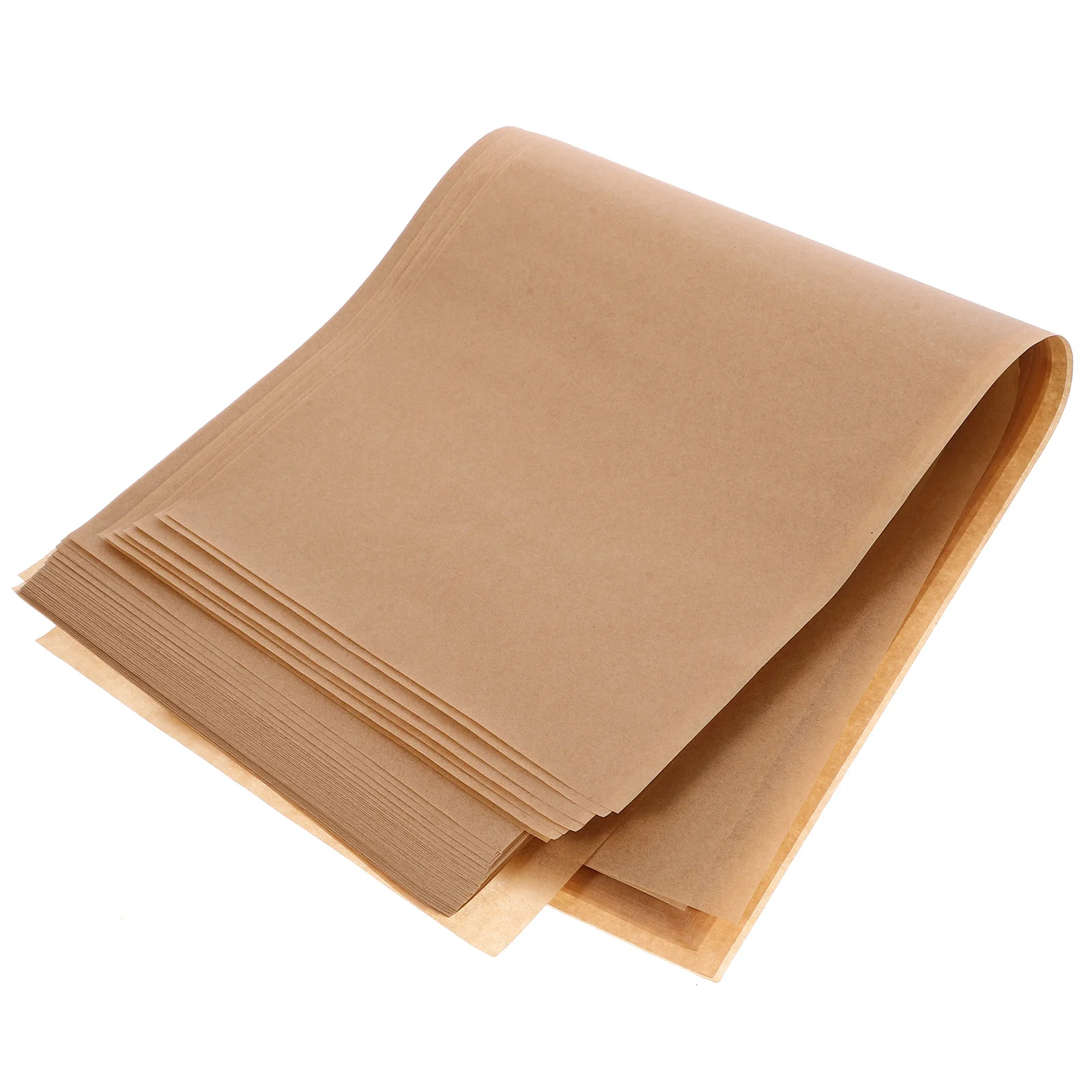 

1pcs Parchment Sheets For Freeze Dryer Natural Wood Color Baking Paper Oil Proof Non Stick Air Fryer Grill Oven Cake