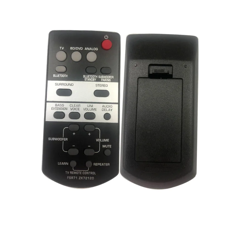 FSR71 ZK72120 Remote control for YAMAHA soundbar YAS-203 YAS-203BL、YAS-Q203 YAS-CU203 NS-WSW41