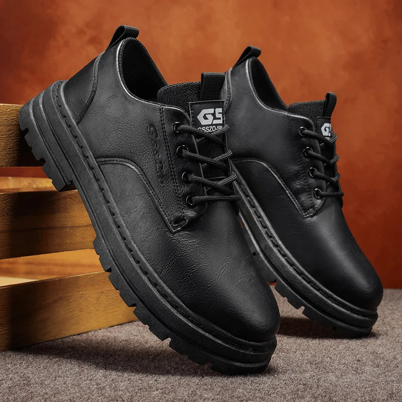 

Men's suit leather shoes, British style business formal wear, casual and comfortable, breathable outdoor shoes