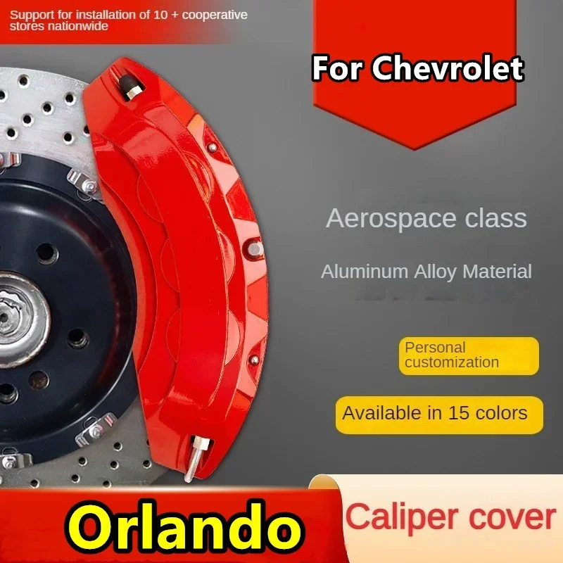 

For Chevrolet Orlando Aluminum Car Brake Caliper Cover Fit 2009 2010 2011 2012 2012 2013