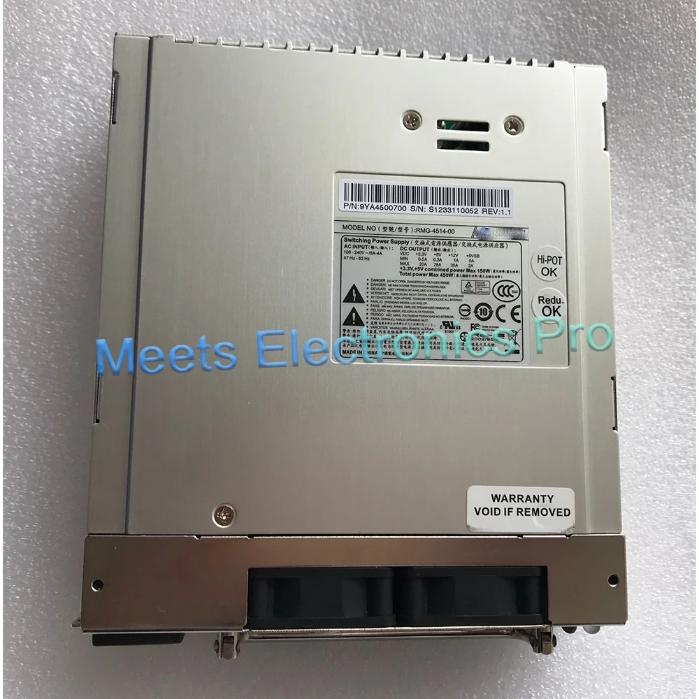 1 PCS Hard Disk Enclosure/Disk Array Power Supply for DS200 RMG-4514-00 450W Test Before Shipment