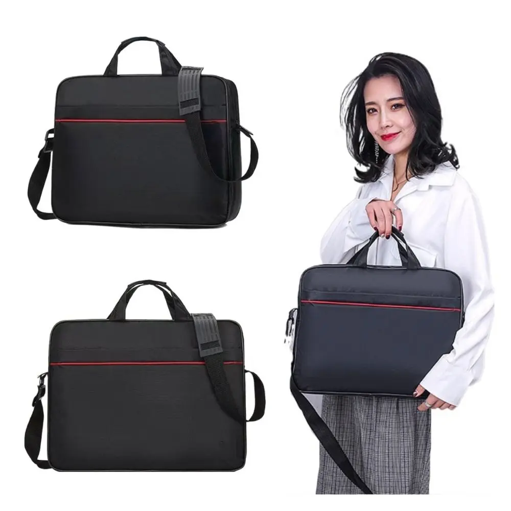 File Folder Bag Crossbody Briefcases Document Handbag Business Tote Bolsas Thicken Multi-layer Business Briefcases Office Work