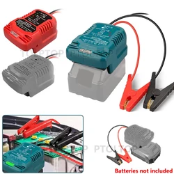 Jumper Cables Car Replacement For Dewalt/Makita/Milwaukee/Einhell 18V20VLi-ion Battery11AWG Jump Starting Adapter Booster Cable