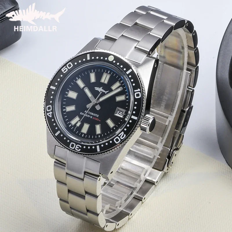

Heimdallr мужские часы для дайвинга из нержавеющей стали 316L с сапфировым стеклом Seiko NH35A автоматические механические наручные часы 20 бар водонепроницаемые