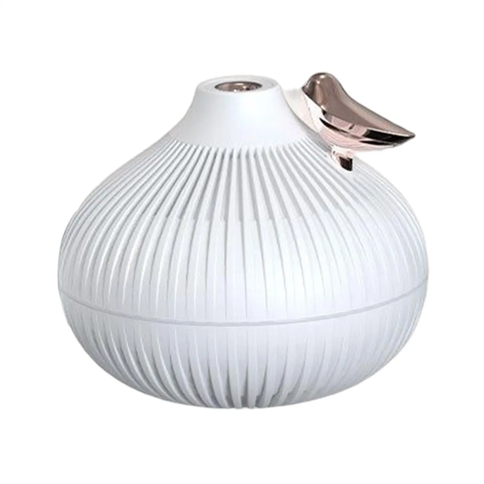 เครื่องทําความชื้นสําหรับห้องนอนพร้อมโคมไฟกลางคืน LED 2 โหมดการฉีดพ่น USB เสียงรบกวนต่ํา