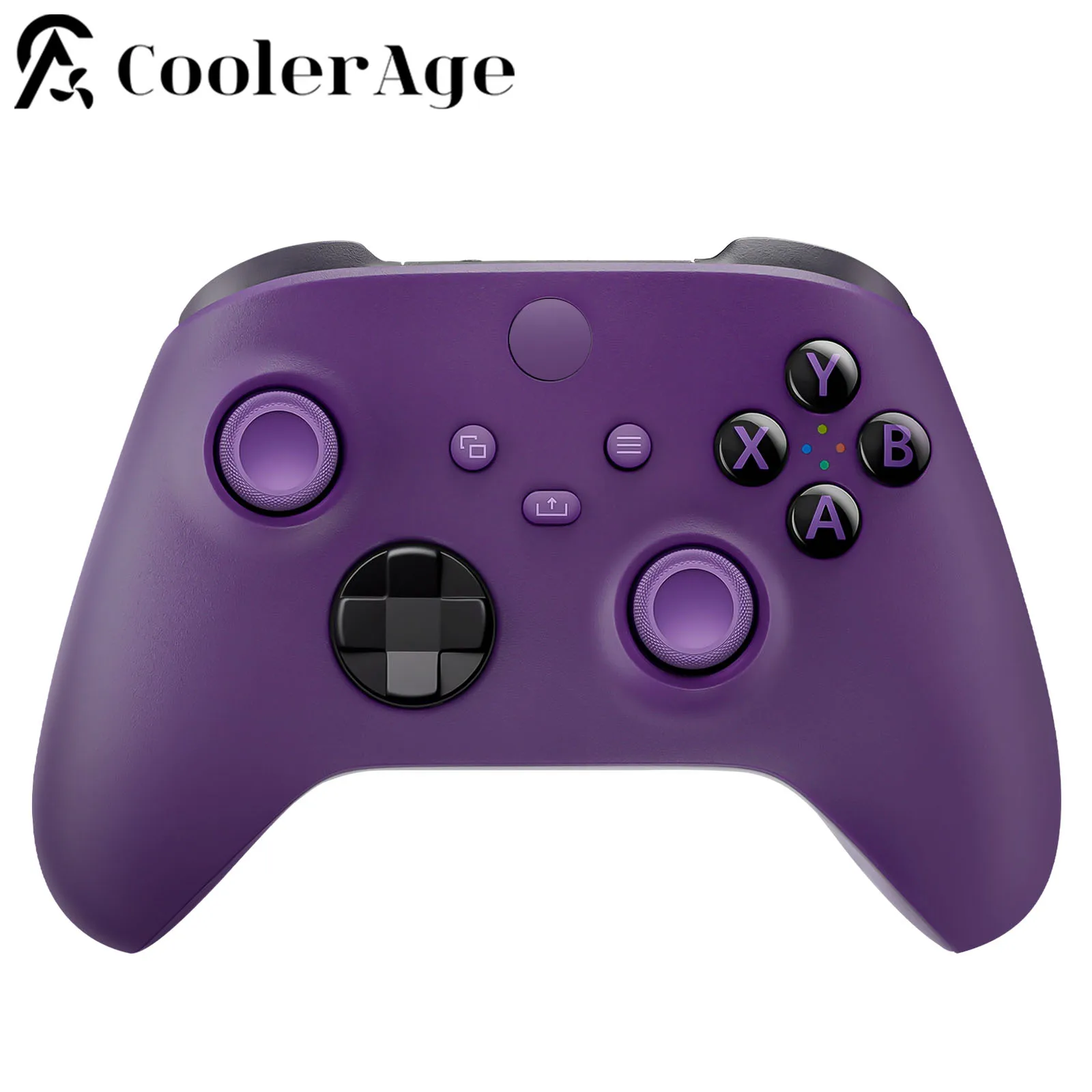 Housing Shell Cover Replacement For Xbox Series X S Purple Controller Accessories without Controller