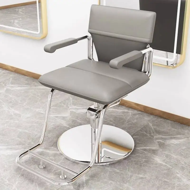 المهنية مسمار الشعر كراسي الحلاق كرسي غرفة المعيشة مانيكير كراسي مريحة الجمال الحلاقة كرسي صالون الأثاث #4