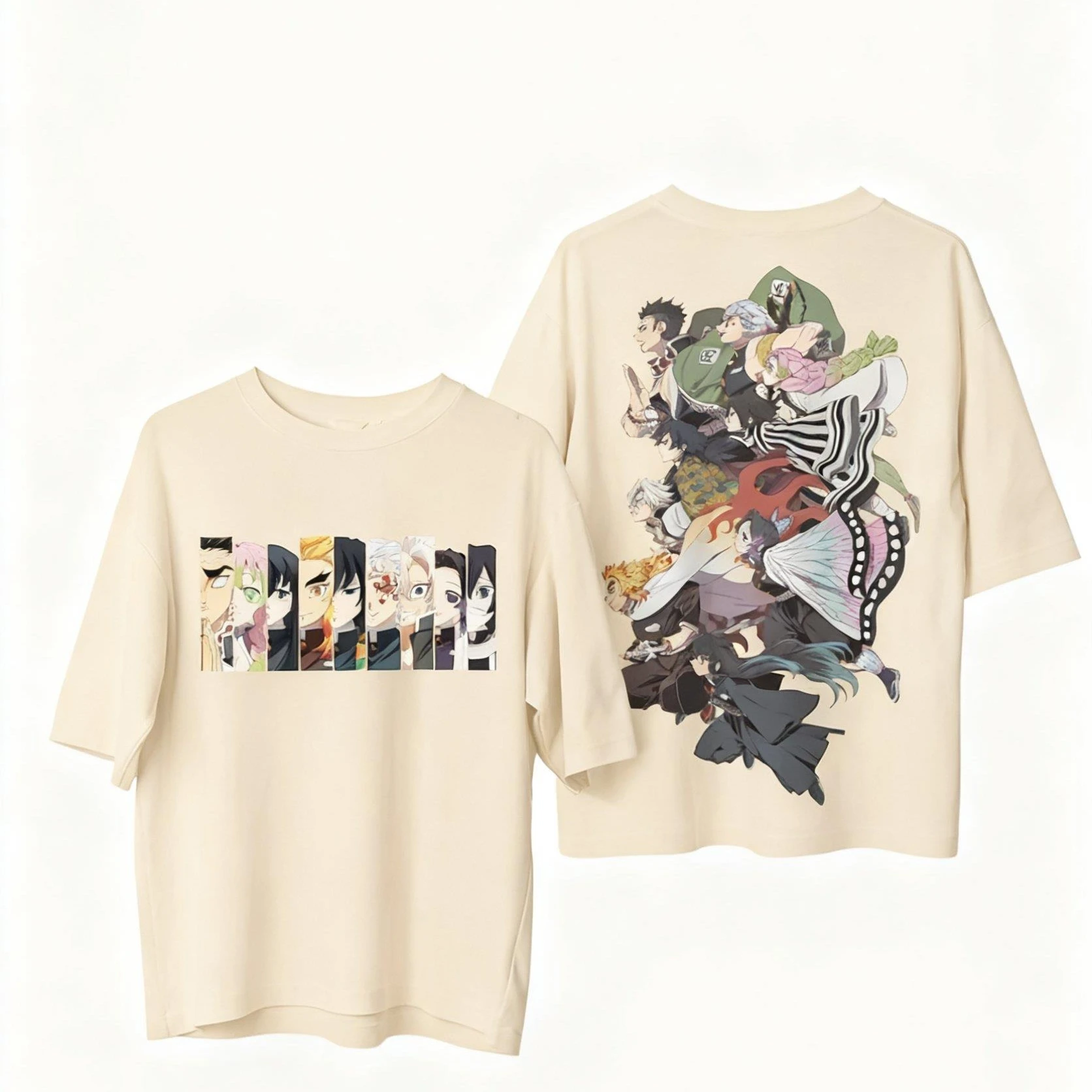 

Kimetsu No Yaiba Demon Slayer Anime T Shirt Women Men Cotton Graphic Tee 2026 Summer Oversized Casual Streetwear Top Fashion Y2k