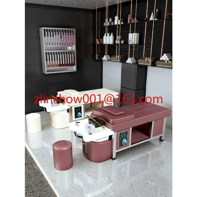 Beauty Salon Li for Hair Salon High-End Ear Cleaning Water Circulation Fumigation Head Road Soup Thai Style Shampoo Chair