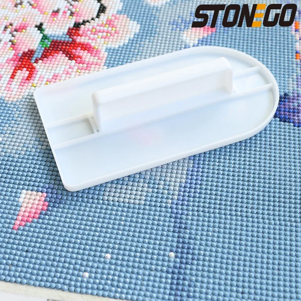 لوحة ضغط أداة الرسم الماسي 5D - ملحق فني DIY لسهولة الإمساك والالتصاق المتين لمشاريع الحرف اليدوية المنزلية