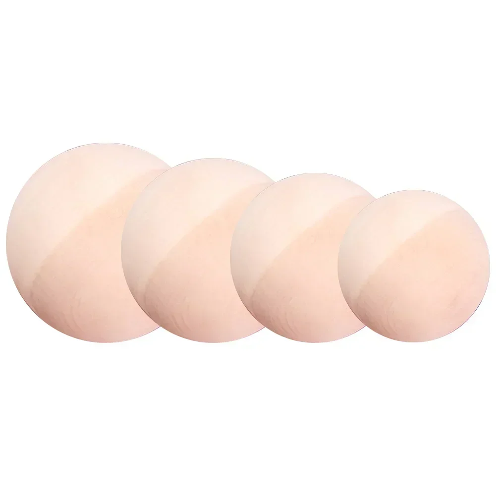 30mm/40mm/50mm/60mm Craft Wood Balls DIY Crafting Projects Customizable Wood Balls 2024 New Natural Wooden Crafting Balls