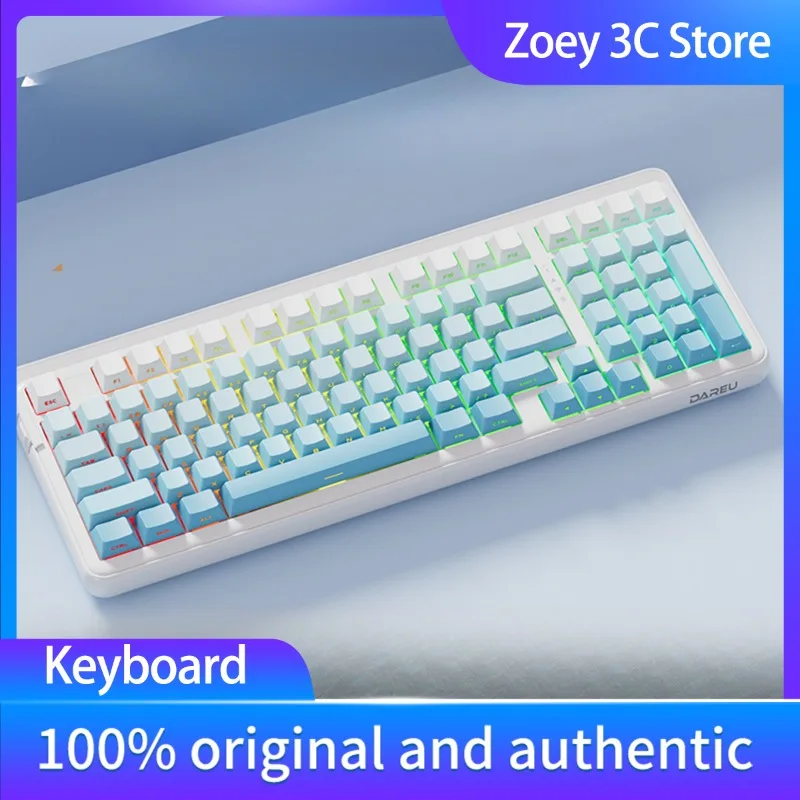 A98Gasket Three-mode Mechanical Keyboard Wireless Customized Computer Gaming Wired Notebook 98% Hot-swappable RGB Gift