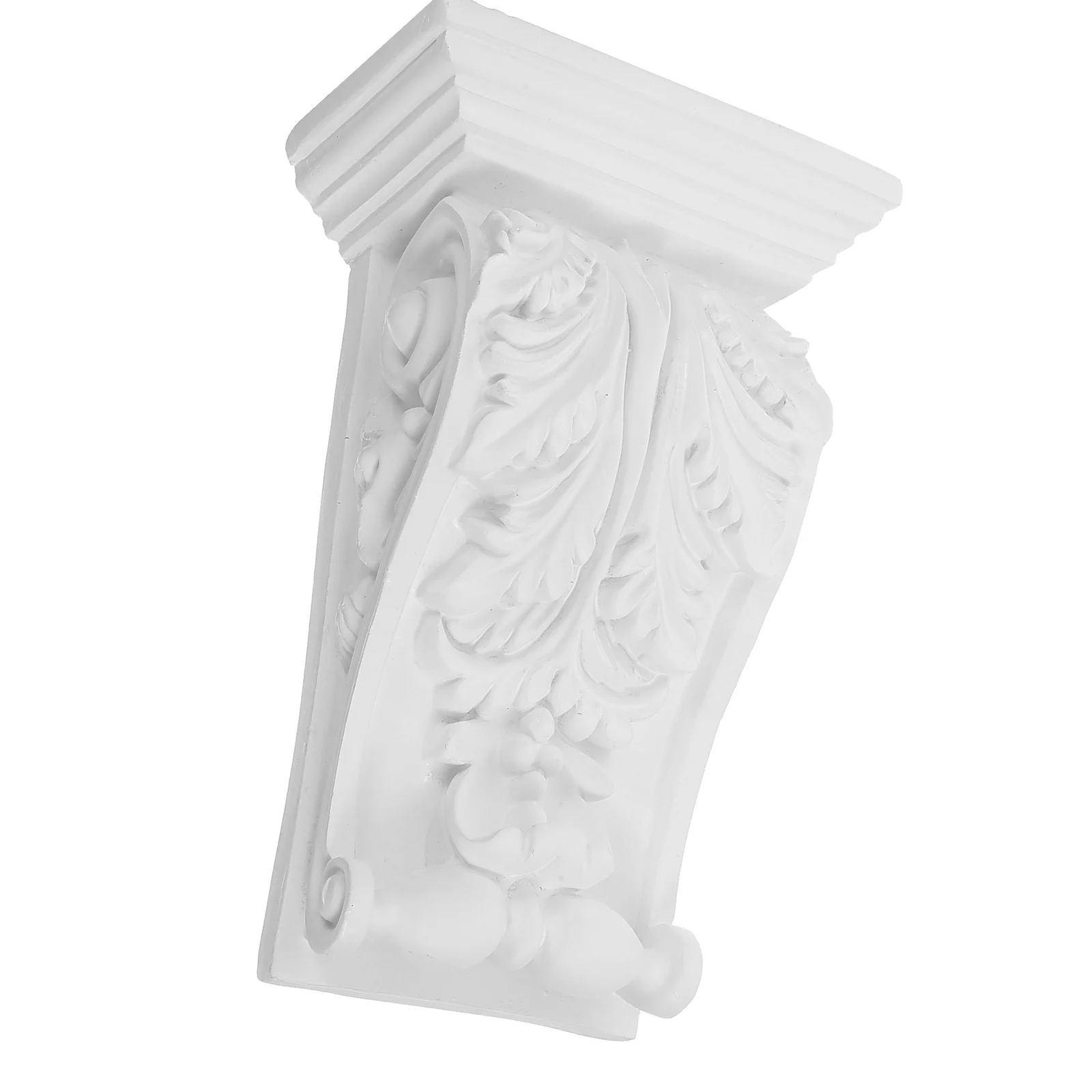 

European Style PU Beam Bracket Corbel Decorative Ceiling Carved Furniture Applique for Home Office Interior Trim Molding
